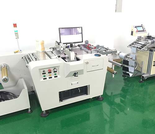 標簽卷料全自動打孔機